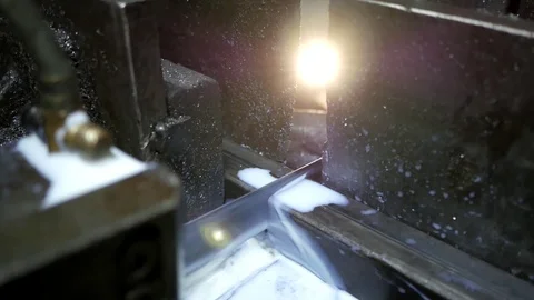 Rezka metala7 Stock Footage 122206212