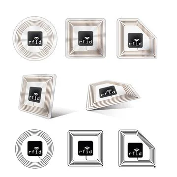 Rfid chip A set of different looking rfid chips Copyright: xZoonar.com/mag... 스톡 사진