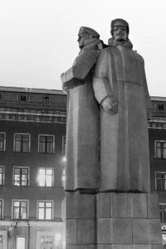 Rflemen Monument Stock Photos