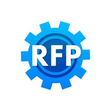 RFP request for proposal icon. Vector stock illustration. イラスト素材