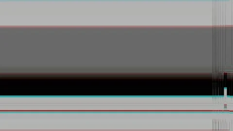 Rgb 3d colors lines static TV on gradient gray background Video stock 117211873