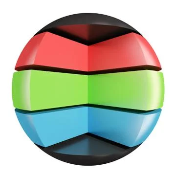 RGB abstract Stock Illustration