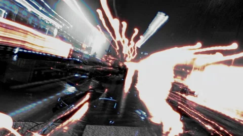 RGB Acidic trip Stock Footage 66358024