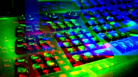 RGB control panel Stock-Footage 45859583