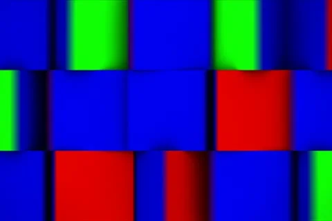 RGB cube mask Stock Footage 22444422