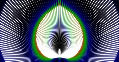 RGB Flame Laser Stock-Footage 91730054