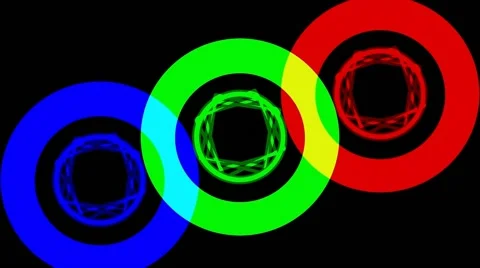 RGB Geometry forms Видео 45860817