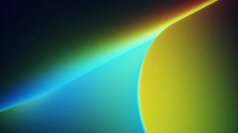 RGB gradient geometric background with radiant curve seamless loop Stock Footage 347197779