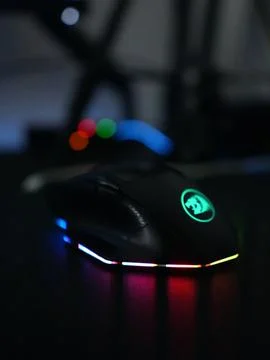 RGB mouse Foto stock