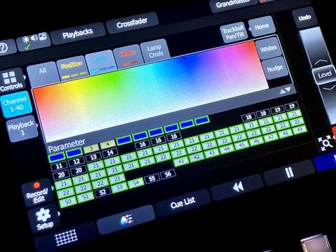 RGB Foto stock