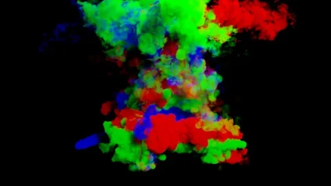 RGB Smoke 库存影片 83872605