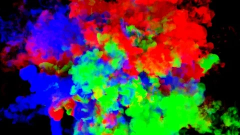 RGB Smoke 库存影片 83872672