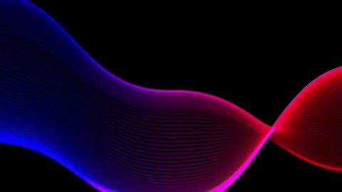 RGB Spectrum Wave background animation Stock Footage 330127014