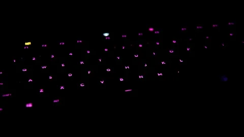 RGB Technology Things Stock Footage 125460820