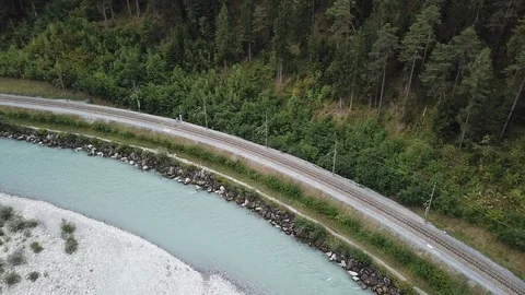 Rhaetian Railway Video stock 93708727