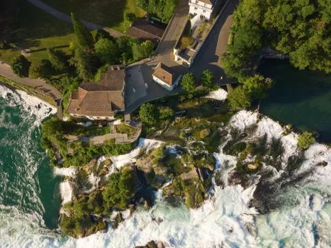 Rheinfall Foto stock