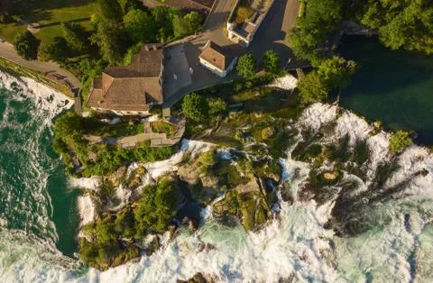 Rheinfall Foto stock