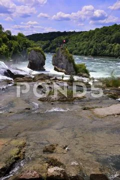 Rheinfall switzerland Stock Photos