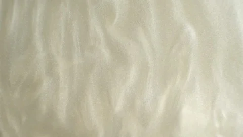 Rheoscopic fluid. Beautiful movement of particles in a liquid. Fantastic Stock Footage 122500896
