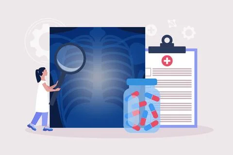 Rheumatology concept 스톡 일러스트