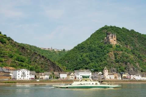 Rhine castle Foto stock