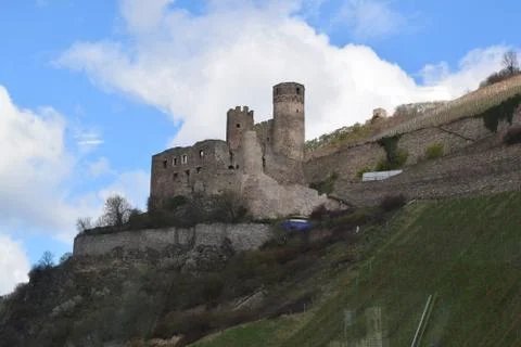 Rhine Castle Stock Photos