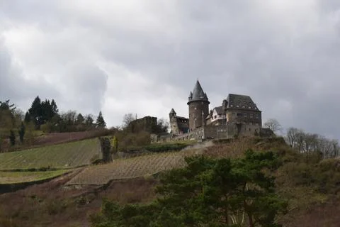 Rhine Castle Stock Photos