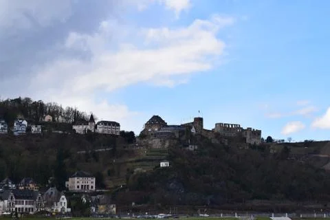 Rhine Castle Stock Photos