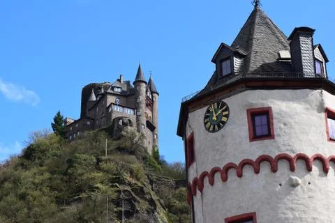 Rhine Castle Stock Photos