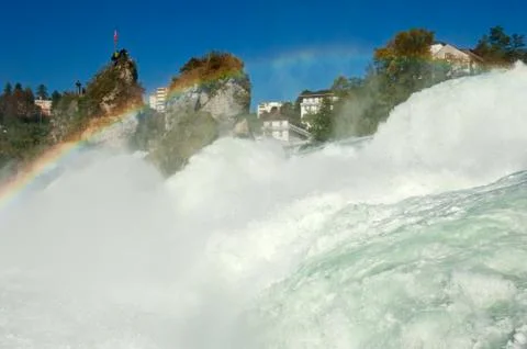 Rhine Falls Foto stock