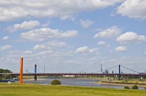 Rhine orange Stock Photos