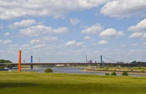 Rhine orange Stock Photos