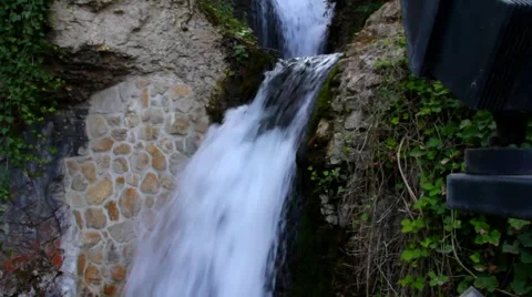 Rhine waterfall 1 Stock Footage 42235717