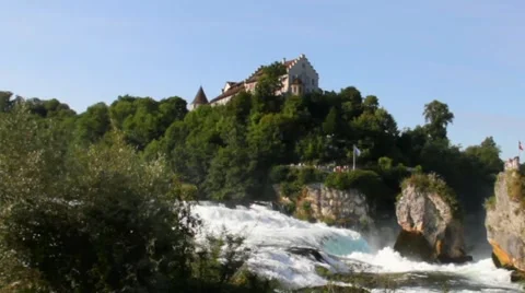 Rhine waterfall 6 Stock Footage 42235510