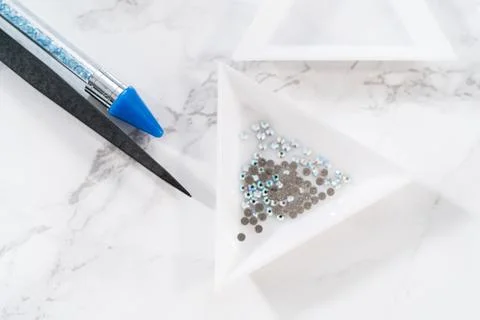 Rhinestone crafts Stock Photos