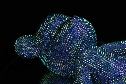 Rhinestones bear Stockfoto's