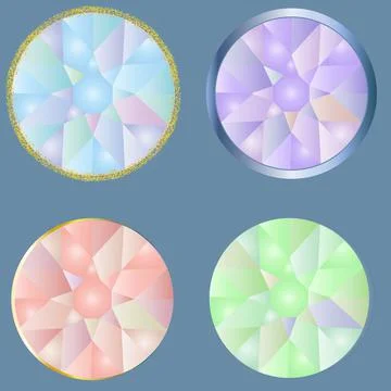 Rhinestones Illustrazione stock