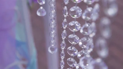 Rhinestones in motion. Stock Footage 76132229