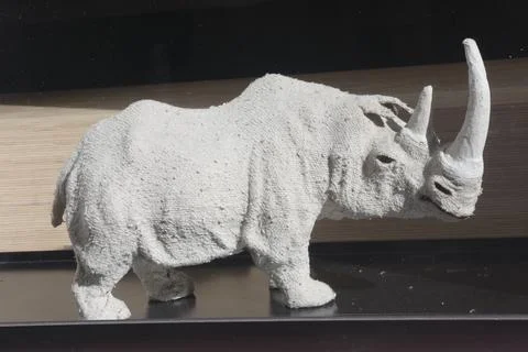 Rhino 3D model Stock Photos