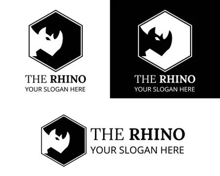 The Rhino 스톡 일러스트