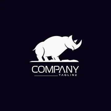 Rhino Stock Illustration