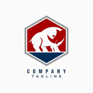 Rhino Stock Illustration