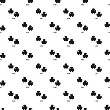 Rhino step pattern seamless Stock Illustration