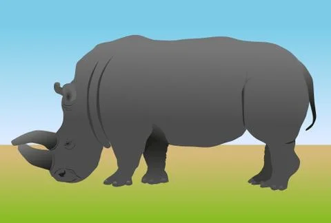 Rhinoceros Illustrazione stock