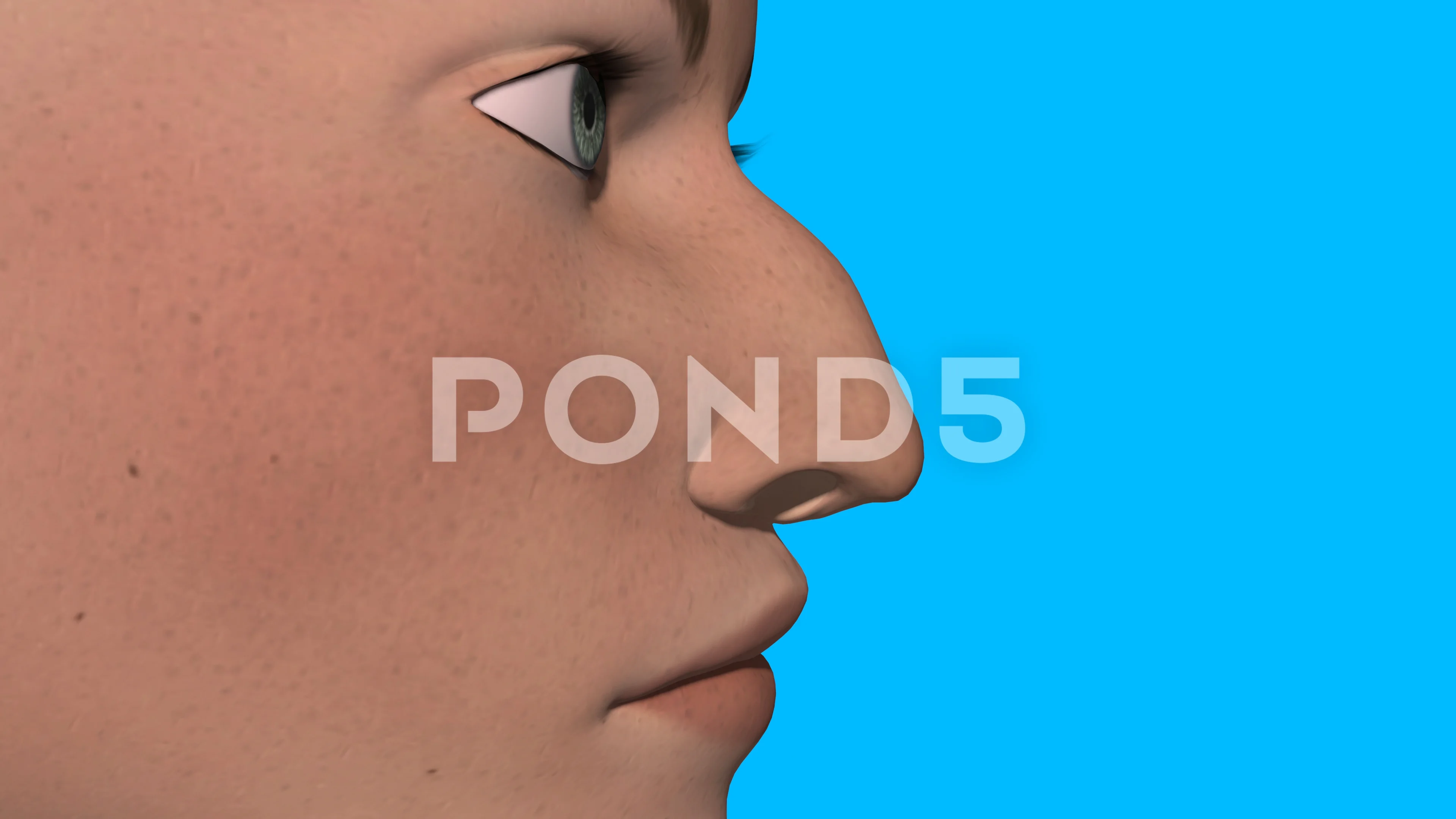 Rhinoplasty Plastic Surgery Nose job . 3... | Stock Video | Pond5