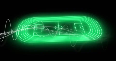 Rho on wire moving right with time t advancing, showing green sine pulse Stock Footage 330188456