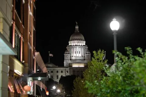 Rhode Island Capital Building Stock Photos