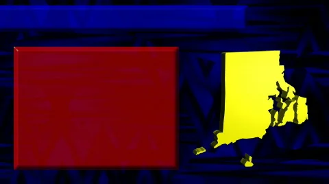 Rhode Island - Election Motion Background Stock Footage 78409