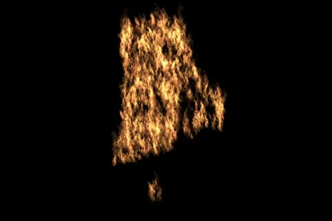Rhode Island on Fire Stock Footage 729176