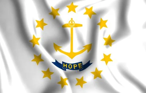Rhode Island Stock Illustration